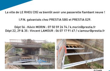 Passerelle - LE RHEU - PRESTIA - ECMB